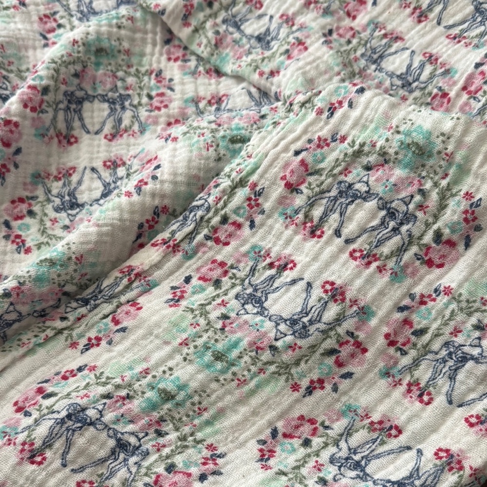Aden + Anais and Disney baby Bambi Muslin swaddle